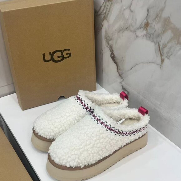 UGG Tazz Slipper Heritage Braid Natural - Picture 2 of 9